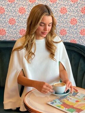 Hedge MONROE CAPELET SWEATSHIRT Small